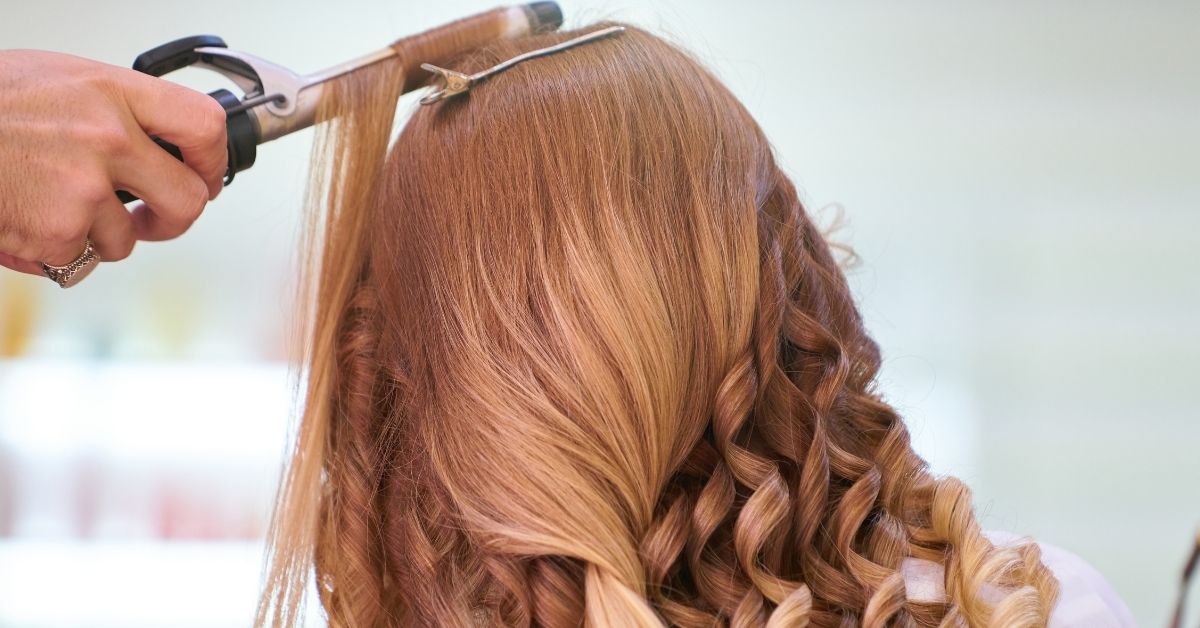 how to curl your hair with a curling iron