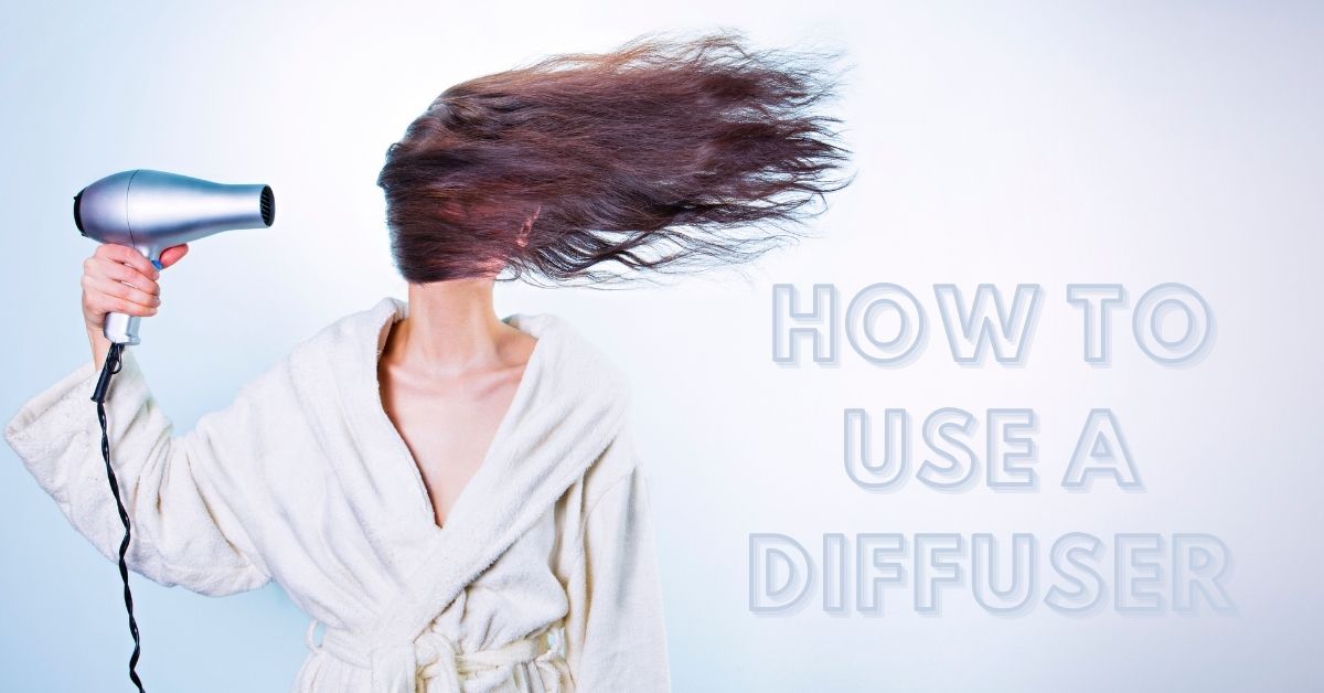 how to use a diffuser for curly hairs
